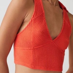 UO collared crop top